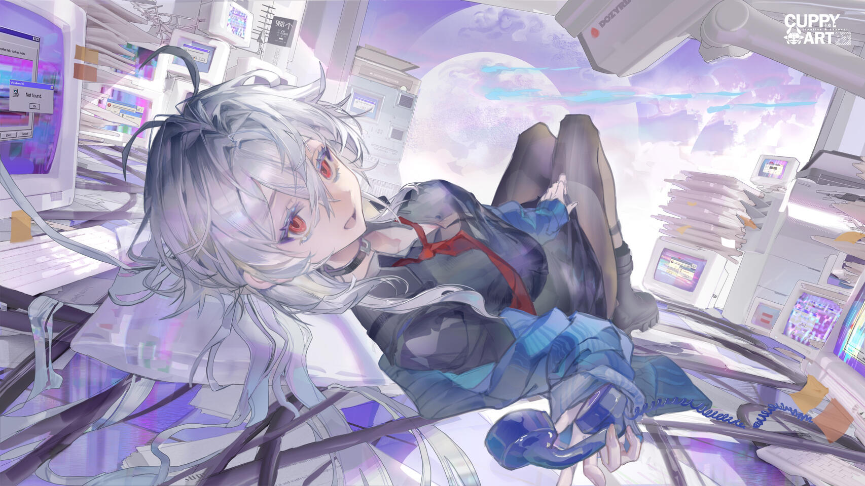 OFFICE | Dozy Ria's lore illustration