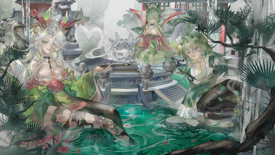 Client: Lev vtuber lore illustration